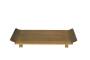 1 - Tavolino Espositore Bonsai in Legno - Stile Giapponese - cm. 32x21x4,5
