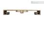 2 - Tavolino Espositore Bonsai in Legno - Stile Orientale - cm. 32x21x4,5