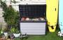 Baule in resina Denali 100G colore grigio-0
