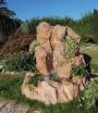 3 - Cascata Kilimangiaro cm.160x150x h.195 con pompa, composta da 2 pezzi