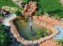 3 - Cascata Riva cm.265x145 con pompa, composta da 2 pezzi