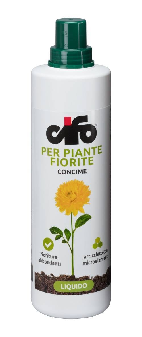 2 - Concime liquido Cifo per PIANTE FIORITE da 1 lt.
