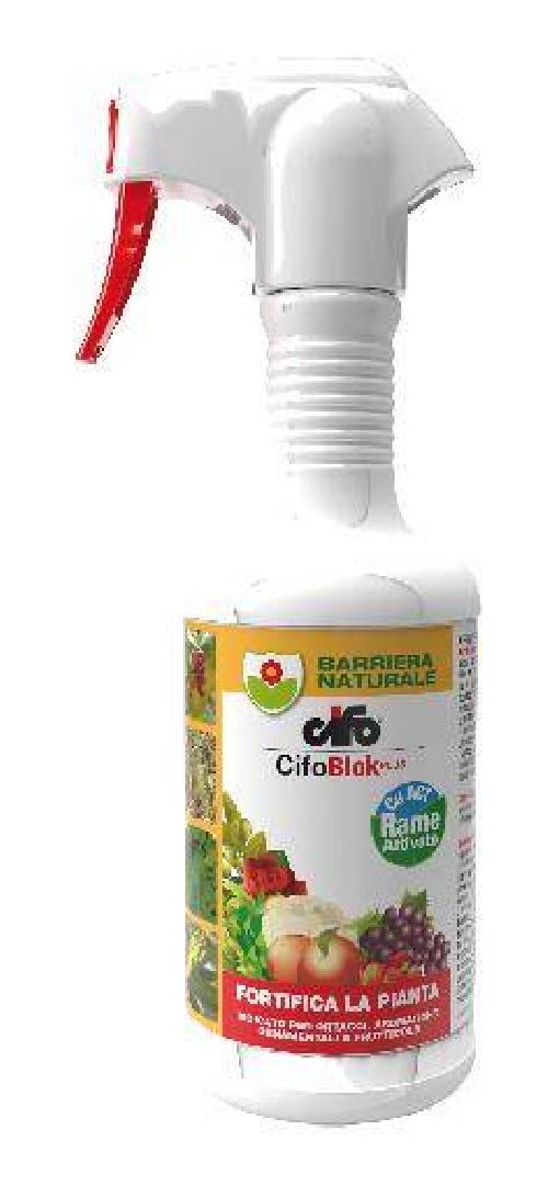 2 - Fungicida Biologico CIFOBLOCK plus pronto all'uso 500 ml.