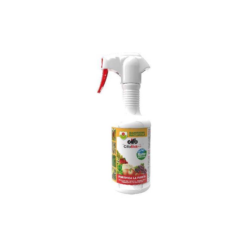 2 - Fungicida Biologico CIFOBLOCK plus pronto all'uso 500 ml.