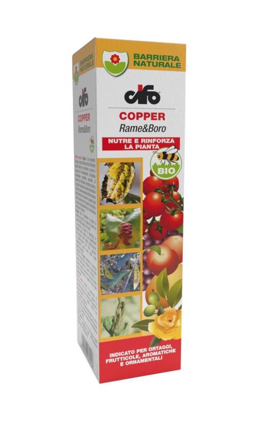2 - Fungicida Biologico COPPER 200 ml.a base di Rame e Boro