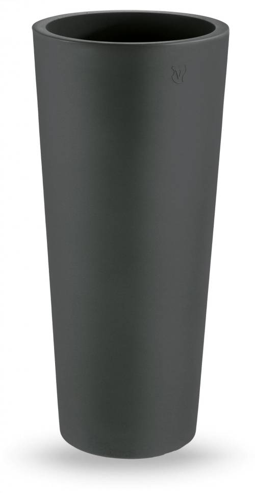 1 - Cache pot rotondo in resina "Genesis" h. 85 cm.