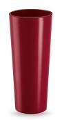 1 - Cache pot rotondo in resina "Genesis Lucido" h. 60 cm.