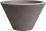 1 - Vase rond évasé en résine CHIRON cm. 60