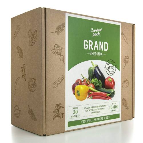 2 - KIT semi verdure e ortaggi con accessori per la coltivazione