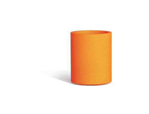 1 - VENUSIO cylindrical resin vase height 50 cm