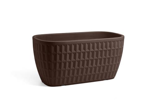 1 - Cassetta rettangolare in resina "Tyle" 60 cm.