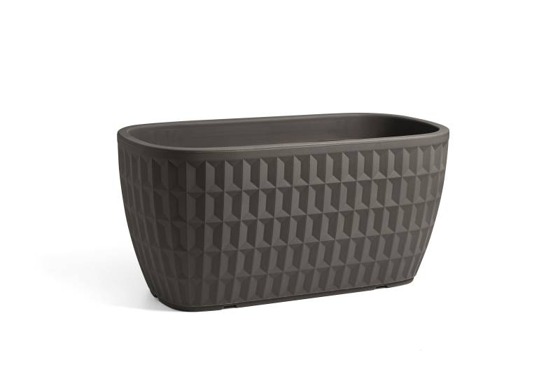 1 - Cassetta rettangolare in resina "Tyle" 60 cm.