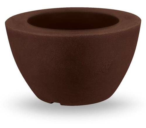 1 - Bol rond en résine "Genesis" 40 cm.