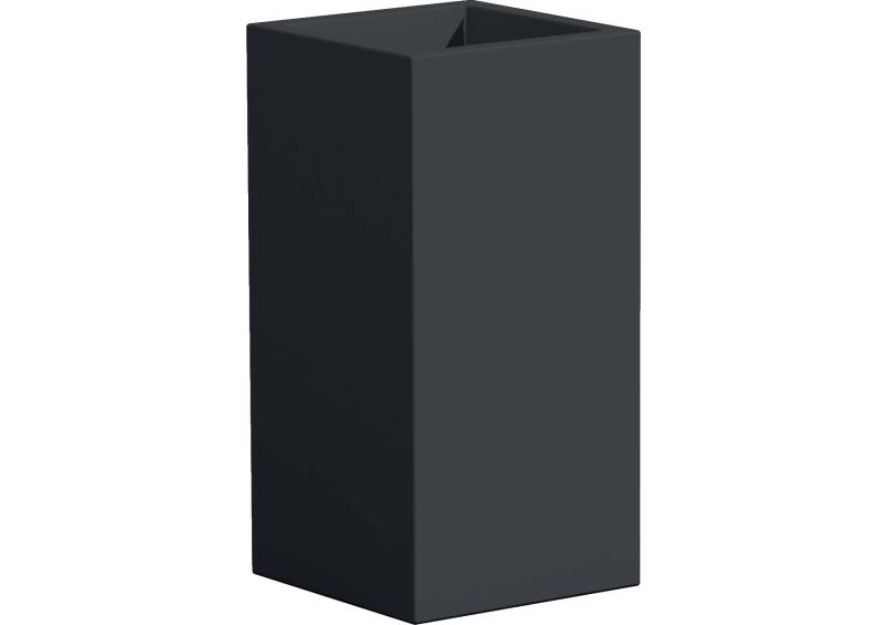 1 - CUBE square resin vase height 80 cm