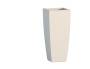 1 - STILO vase carré en résine hauteur 90 cm