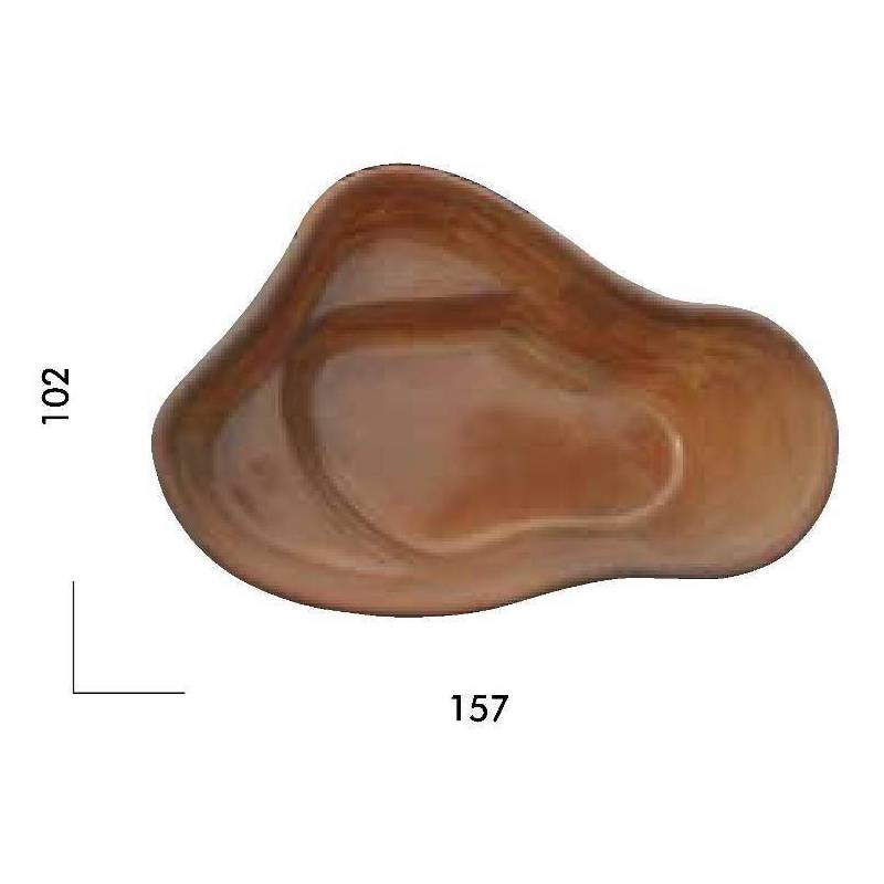 2 - Laghetto Caraibi  cm. 157x102 - profondità 38 cm. - capacità 260 lt.