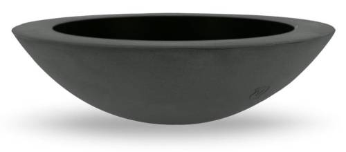 1 - Jardinière ronde en résine "Genesis" 60 cm.