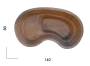3 - Laghetto Polinesia cm. 140x80 - profondità 45 cm. - capacità 200 lt.