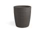 1 - Vaso rotondo in resina "Tyle" 80 cm.