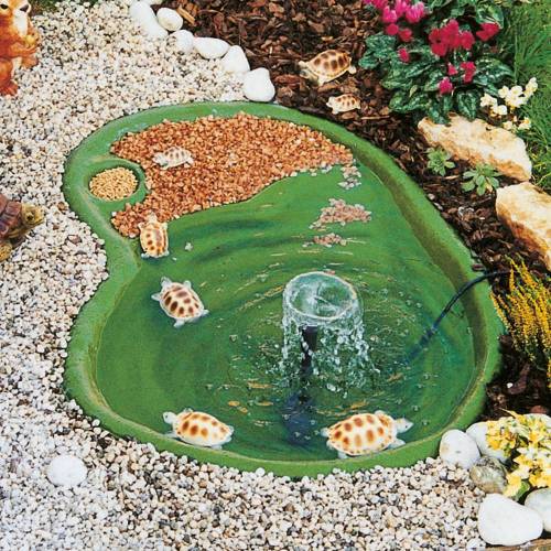 2 - Laghetto Trionix cm. 108x77 - profondità 28 cm. - capacità 80 lt.