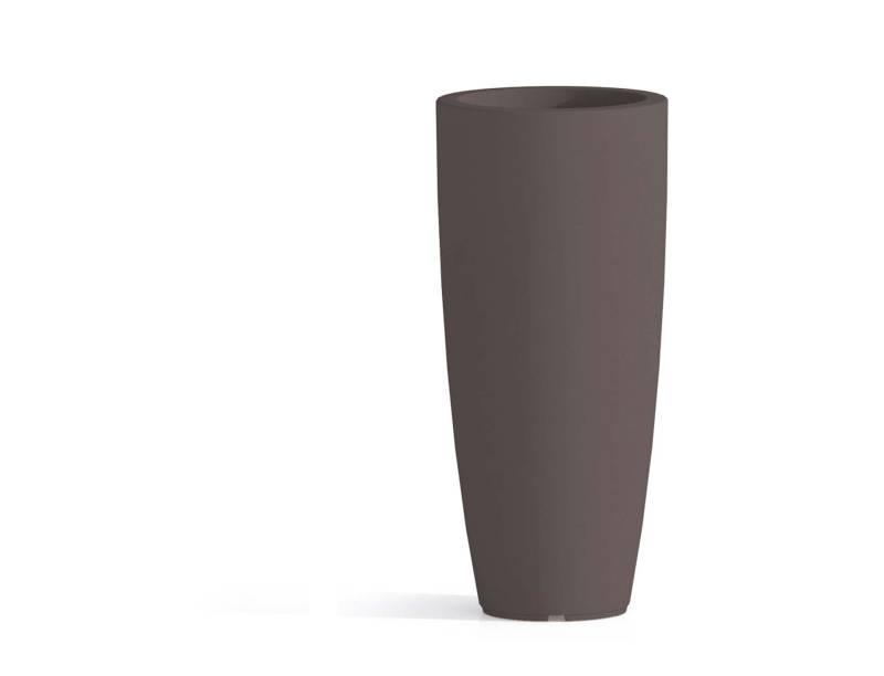 1 - STILO vase rond en résine hauteur 90 cm