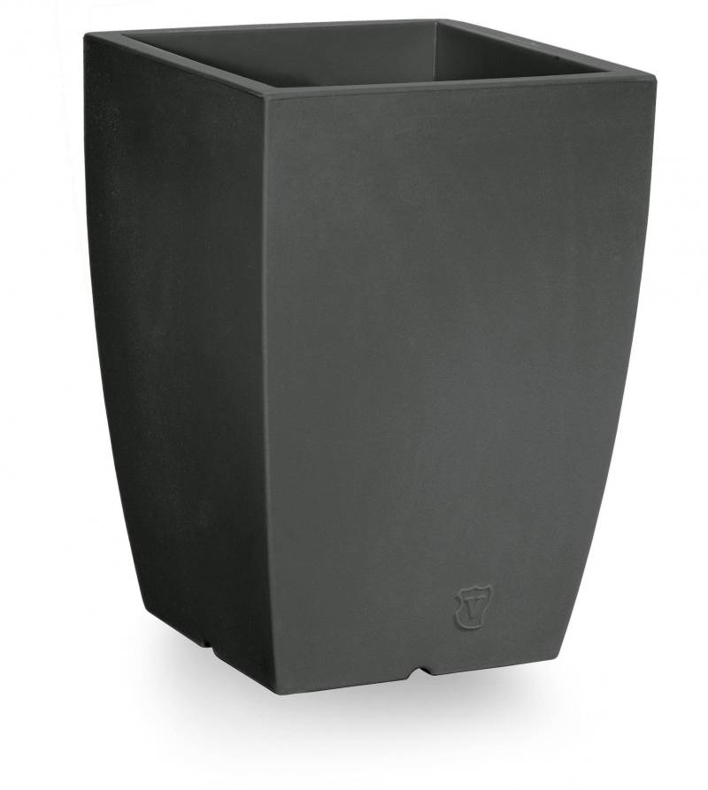 1 - Vaso quadrato in resina "Genesis" h. 60 cm.