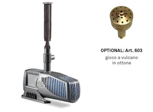 2 - Pompa Syncra Pond 4,0 - 3500 lt/h - 85 w - cavo 10 mt.