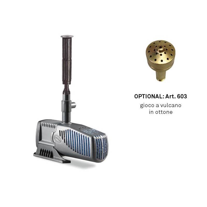 2 - Pompa Syncra Pond 4,0 - 3500 lt/h - 85 w - cavo 10 mt.