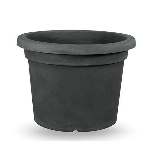 1 - Vaso rotondo in resina "Cilindro" 80 cm.