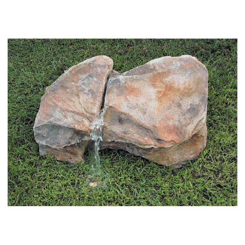 2 - Roccia artificiale con sorgente Montegrotto