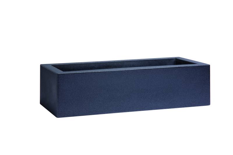 1 - MINOS rectangular resin flower box cm. 45