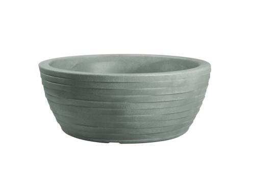 1 - Vaso ciotola resina THETIS ELEGANCE cm. 30
