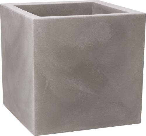 1 - Vase cubique en résine MODUS cm. 40