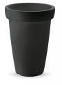 1 - Vaso rotondo in resina "Swing" h. 40 cm.
