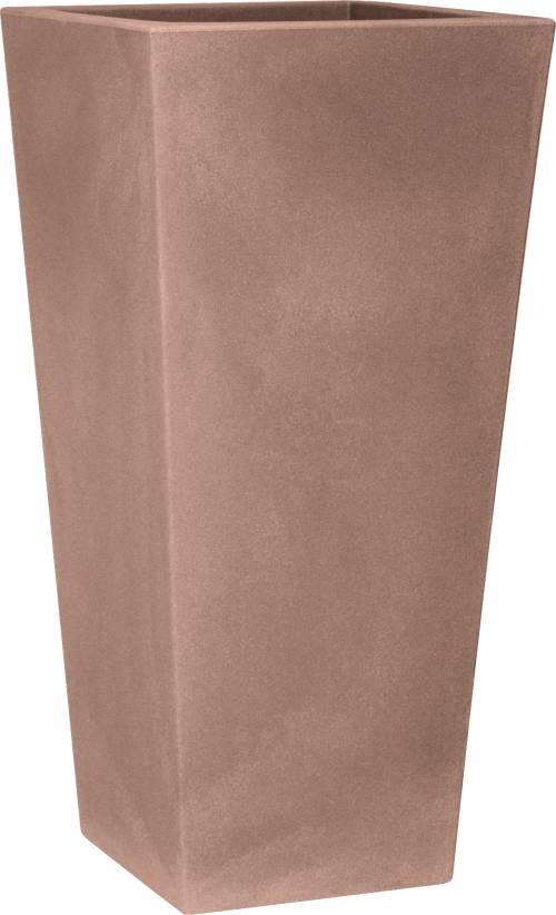 1 - Vaso quadrato alto resina EROS cm. 60