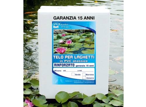 2 - Telo per laghetto rinforzato mt. 4 x 5