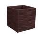 1 - Quadratische Harzvase ELEGANCE cm. 29.5