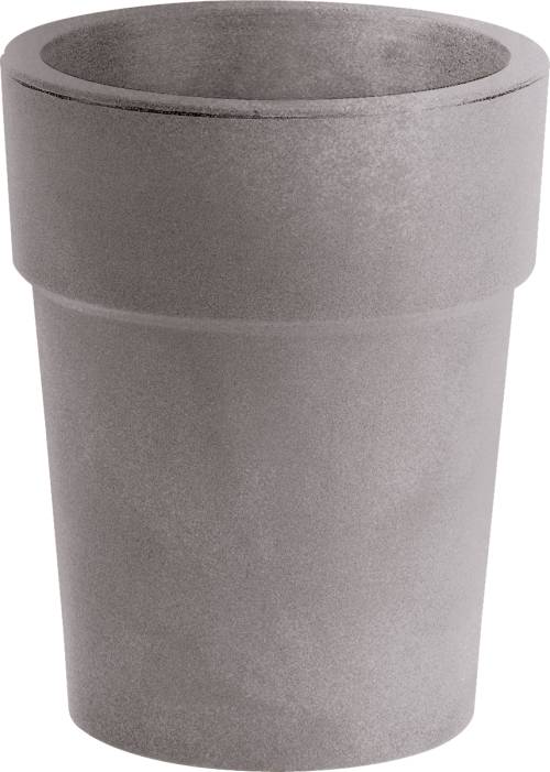 1 - Vaso tondo resina ARES cm. 20