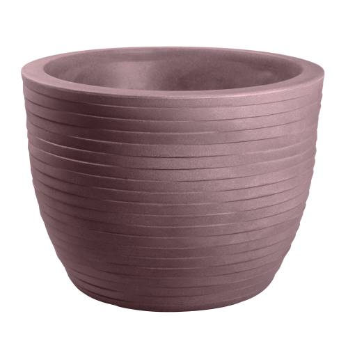 1 - HERA ELEGANCE vase rond en résine cm. 30