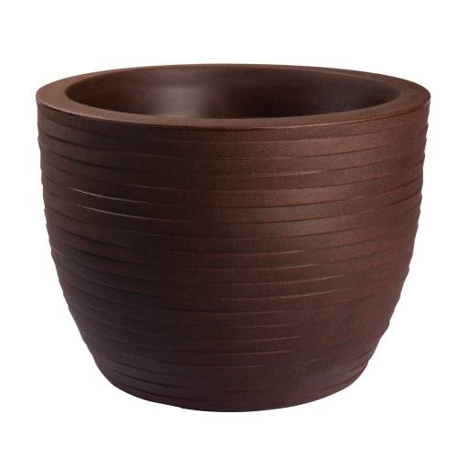 1 - HERA ELEGANCE vase rond en résine cm. 50