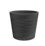 1 - HERMES ELEGANCE round resin vase cm. 30