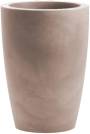 1 - TYLUS round resin vase cm. 40
