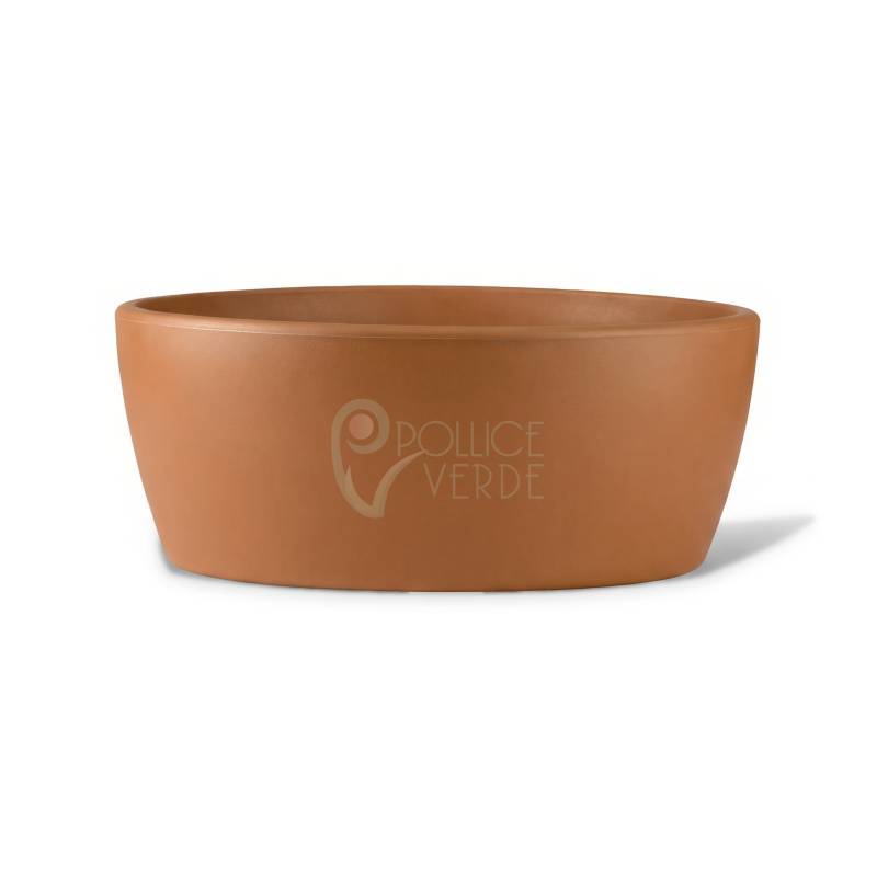 Boîte ovale en résine cm. 80