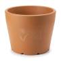 Round resin vase ERCOLINO diam. 63 cm.