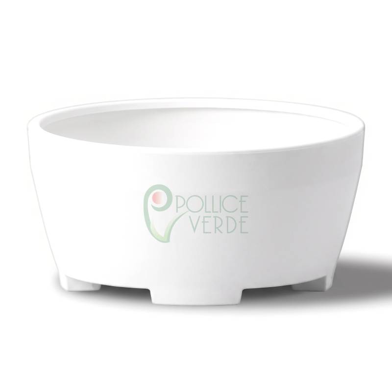 Round resin vase ERCOLINO diam. 80 cm.