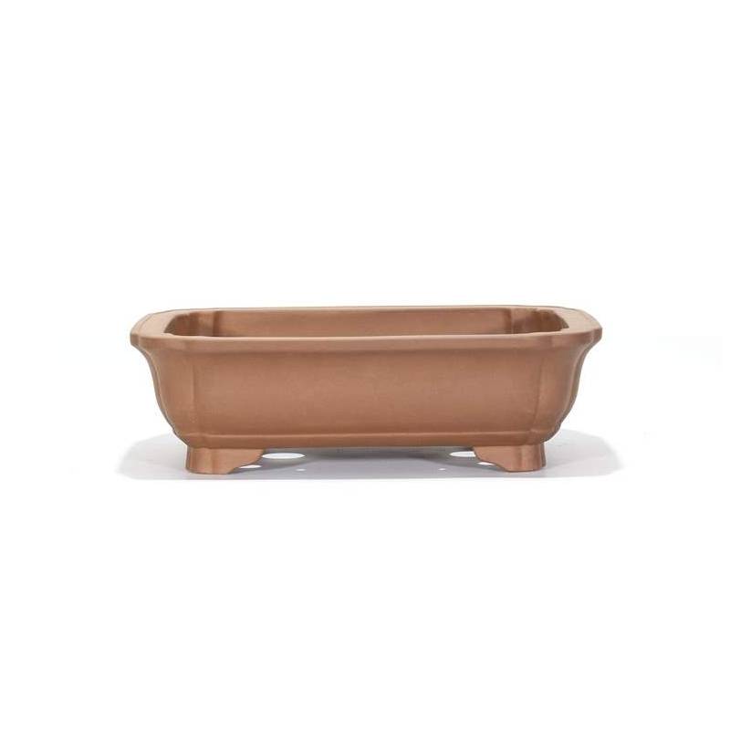 2 - Vaso bonsai in gres rettangolare cm. 40