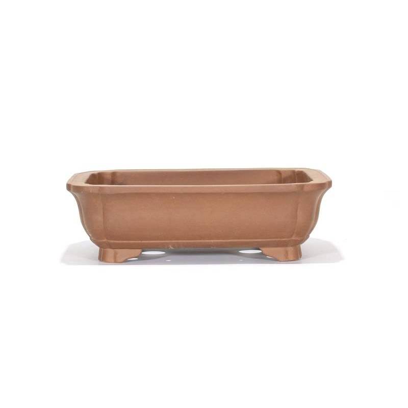 2 - Vaso bonsai in gres rettangolare cm. 49