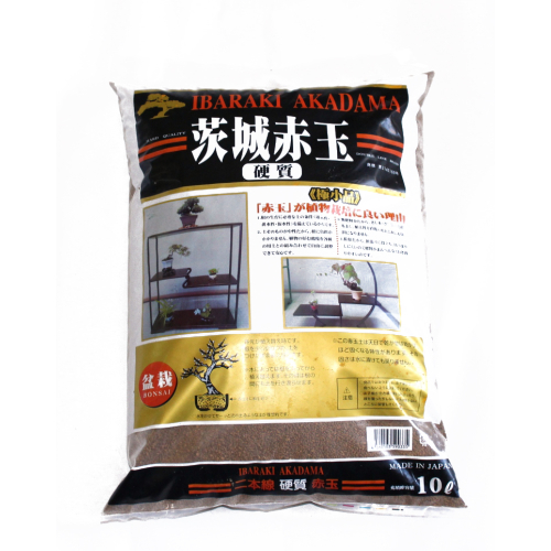 Akadama Ibaraki  per Shohin grano 0-2 mm. - sacco 10 lt.