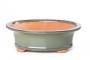 2 - Vaso bonsai smaltato ovale cm. 25