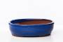 2 - Vaso bonsai smaltato ovale cm. 25